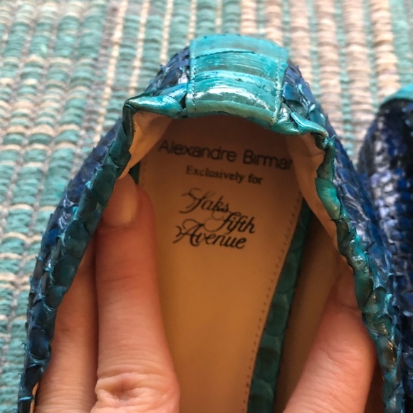 Genuine python Alexandre Birman flats - Picture 2 of 6
